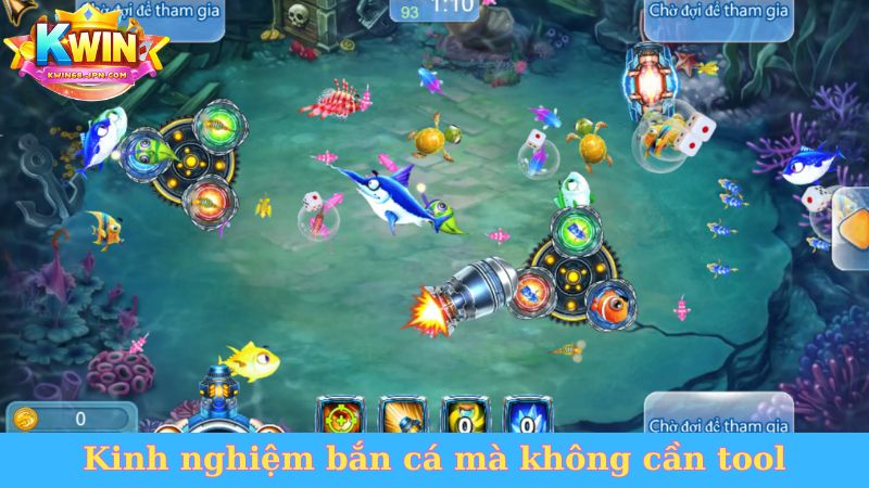 Kinh nghiệm bắn cá mà không cần tool