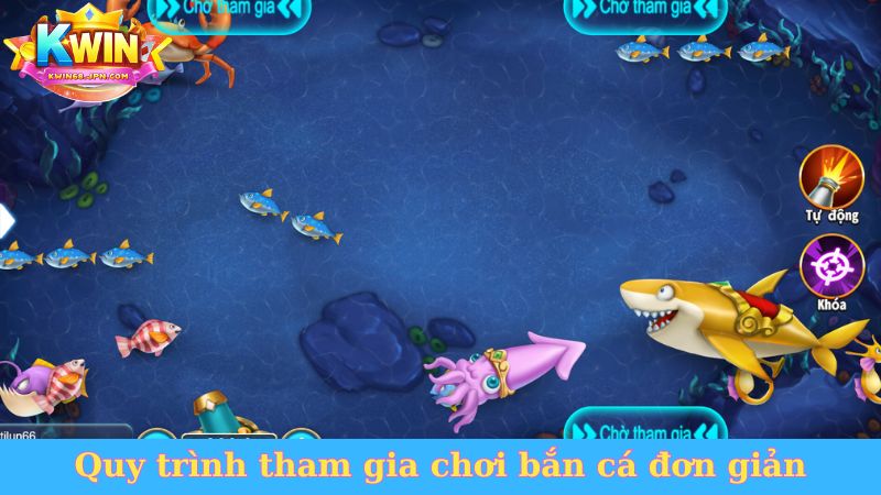 Quy trình tham gia chơi bắn cá đơn giản