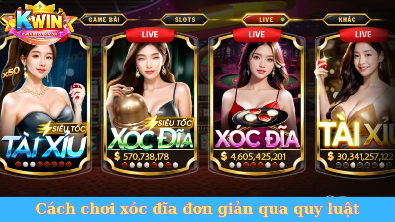 Cách chơi xóc đĩa đơn giản qua quy luật
