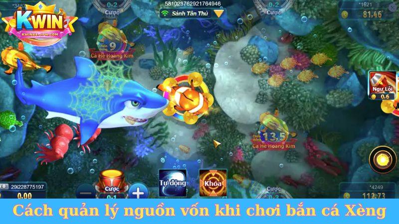 Cách quản lý nguồn vốn khi chơi bắn cá Xèng